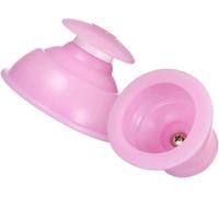 -Cọnşólådõręș Pḕñę 1 Par de Ventosas de Pezón de Silicona Extractor de Pecho Simulador de Pecho Tazas de Pezón Aspirador Simulador de Pezón de Juguete Cuidado de la Lactancia para Pezones Chatos
