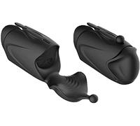 -Cọnşólådõręș Pḕñę Vibradores de Entrenador de Pene, para Él Masturbadores Automáticos Eléctricos, Masturbador con 10 Modos de Vibración Estimulador de Glande de Motor Doble Juguetes Sexuales a