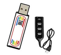 Consolas de juegos retro USB Stick con 5370 enchufes y reproducciones de juegos clásicos USB Stick USB Game Center para Game Enthusi