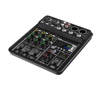 Consolas mezcladoras portátiles Mezclador de sonido Conexión DSP mejora el sonido Interfaces de sonido USB Reproducciones Mezclador profesional