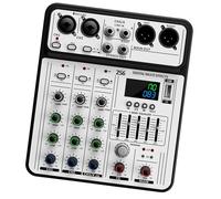 Consolas mezcladoras portátiles Mezclador de sonido Conexión DSP mejora el sonido USB Reproducciones de sonido Interfaces de salida de auriculares