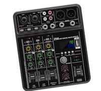 Consolas mezcladoras portátiles Mezclador de sonido Conexión DSP mejora interfaces USB Reproducciones Mezclador profesional