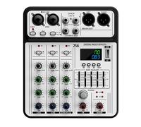Consolas mezcladoras portátiles mezcladoras de sonido que conectan DSP mejora las reproducciones USB, interfaces de salida de auriculares