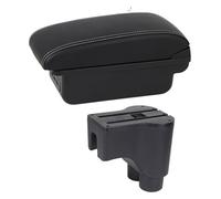 Console Box Para Daihatsu Para Terios 2 Caja De Reposabrazos De Doble Capa Con Portavasos Cenicero Reposabrazos Coche Caja Consola Central(C3 3 Usb)
