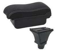 Console Box Para Fiat 500 Caja Reposabrazos Centro Interior Compartimento Reposabrazos Coche Caja Almacenamiento Central USB Auto(B3 3 USB)