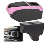Console Box Para Peugeot 208 Para Peugeot 2008 2019 2020 2021 2022 2023 2024 Reposabrazos De Coche Caja De Almacenamiento De Coche Caja De Reposabrazos(Black Pink)