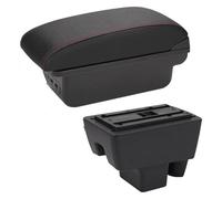 Console Box Para RAPID 2013-2020 Reposabrazos Caja Reposabrazos Para Coche Interior Especial Retrofit Centro Caja De Almacenamiento(B1 3 USB)