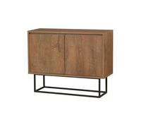 Console com efeito madeira