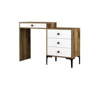 Console com efeito madeira