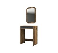 Console com efeito madeira