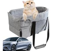 Console Dog Car Seat, Adjustable Pet Seat for Cars, Central Control Pet Seat, Travel Dog Kennel Seat, Non-Slip Dog Car Seat, Breathable Pet Travel Bed for Camping Outdoor