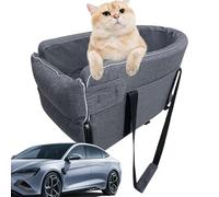 Console Dog Car Seat, Adjustable Pet Seat for Cars, Central Control Pet Seat, Travel Dog Kennel Seat, Non-Slip Dog Car Seat, Breathable Pet Travel Bed for Camping Outdoor