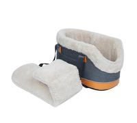 Console Dog Car Seat - Center Armrest Pet Safety Carrier, Padded Travel Booster for Small Dogs and Cats with Interior Leash, Straps, Ideal for Guarding Pets During Road Trips Workplace