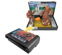 Console Heroes Diorama coleccionable retro de Altered Beast - Mini figuras de hombre lobo y aggar con escena de jefe de cementerio - Cartucho coleccionable SEGA Genesis