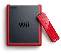 Console Nintendo Wii Mini Rouge + Télécommande Wii Plus Rouge + Manette Nunchunk Wii - Rouge + Alimentation Pour Wii + Câble Av Pour Nintendo Wii + Capteur Pour Wii + Prise Péritel Pour Wii [Importación Francesa]