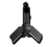 Console Screen Swivel Mount, 4-Direction Adjustable Screen Hinge Bracket, Rotating Navigation Display Holder Car Dashboard, Vehicle Accessory for Men and Women Drivers