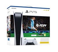 Sony PlayStation 5 - EA Sports FC 24 Bundle 825 GB Wifi Negro, Blanco- Reacondicionado - Excelente estado