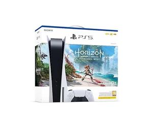 Console Sony PlayStation 5 Édition Standard Blanche + Horizon Forbidden EU