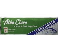 Consorcio - Atún Claro en Aceite de Oliva Virgen Extra | 8 Paquetes de 3 Latas de 85 gr, Total de 2040 gr | Atún Claro de Santoña con Aceite de Oliva y Sal en Lata | 100% Natural
