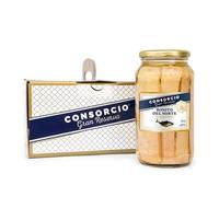Consorcio Gran Reserva Bonito del Norte en Aceite de Oliva 900 g - Tarro de Cristal Premium - Regalo Gastronómico Ideal