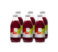 Consorzio Motta - Zumo de granada y bergamota 100% zumo natural sin conservantes, rico en vitaminas, pack de 6 x 750 ml, producto de Calabria