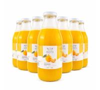 Consorzio Motta - Zumo de naranja 100% zumo natural sin conservantes, rico en vitaminas, pack de 6 x 750 ml, producido en Calabria