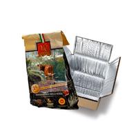 Consorzio Vacche Rosse - Parmigiano Reggiano DOP Vacche Rosse 24 Mesi - Embalaje isotérmico EcoFresco con sistema Ice Pack - 1 kg