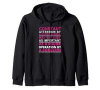Constant Attention by A Good Nurse Funny Nursing Nurses Sudadera con Capucha
