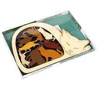 Constantin C5069 - Rompecabezas para Cesta de Gato, Color Natural