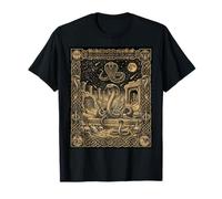 Constelación Cobra Tarot Carta gótica Oculta Camiseta