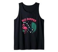 Constelación de estrellas Big Dipper Vintage Astronomía Galaxy Camiseta sin Mangas