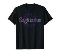Constelación del Signo del Zodiaco Sagitario Astrología Floral Camiseta