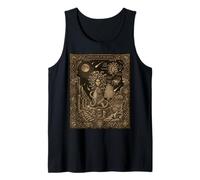 Constelación Medusa Tarot Carta Celestial Camiseta sin Mangas