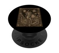Constelación Medusa Tarot Carta Celestial PopSockets PopGrip Adhesivo