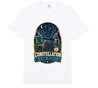 Constellation Checkpoint Mapa Estelar Comfort Colors Adult Heavyweight T-Shirt