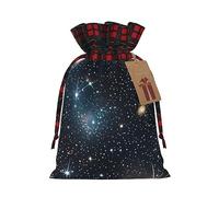 Constellation Star Clusters Galaxies - Bolsa resistente con cordón de 8.3 x 11.8 pulgadas, bolsa de regalo moderna y práctica para necesidades diarias, 1 unidad