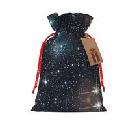 Constellation Star Clusters Galaxies - Bolsa resistente con cordón de 8.3 x 11.8 pulgadas, bolsa de regalo moderna y práctica para necesidades diarias, 1 unidad