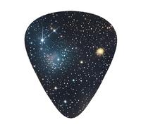 Constellation Star Clusters Galaxies Print 12 púas de guitarra para guitarras y ukelele, regalo único de guitarra