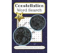 Constellations Word Search Puzzel Book: Word Searches with Easy to Read Print, about Constellations, Stargazing, Astrology and more | 6x9 inches, 110 ... for Vacations, Holidays, or just for fun.