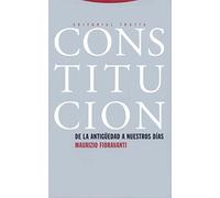 Constitución. De La Antigüedad A Nuestros Días (Estructuras y Procesos. Derecho)