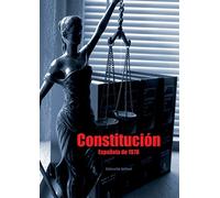 Constitución Española de 1978: Texto íntegro en cuaderno formato folio con más espacio para anotaciones