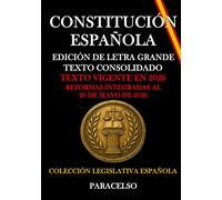 CONSTITUCIÓN ESPAÑOLA: EDICIÓN DE LETRA GRANDE