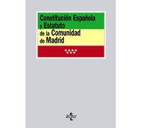 Constitución Española y Estatuto de la Comunidad de Madrid (Derecho - Biblioteca de Textos Legales)