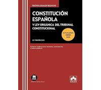 Constitución Española y Ley Orgánica del Tribunal Constitucional (23.ª edición 2025) (Texto legal basico)