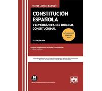 Constitución Española y Ley Orgánica del Tribunal Constitucional: Contiene concordancias, modificaciones resaltadas e índices analíticos: 1 (Textos legales básicos)