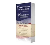 Constitution of the United States and the Declaration of the Independence (10 Pack) (Shrinkwrapped)