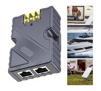 Construcción de ABS para inyector PoE para Starlink que proporciona una fuente de alimentación fiable con características de seguridad mejoradas contra riesgos de ESD