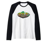 Construcción de Amantes de la Historia Irlandesa Antigua - Irlanda Celta Camiseta Manga Raglan