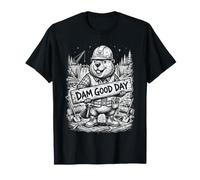 Construcción de Constructor de castores de Buen Trabajo de Presa Camiseta