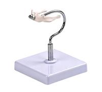 Construcción de PVC, diseño de hueso hioides humano, para educación de anatomía y demostración clínica en entornos sanitarios, herramienta de enseñanza de anatomía ósea hioides